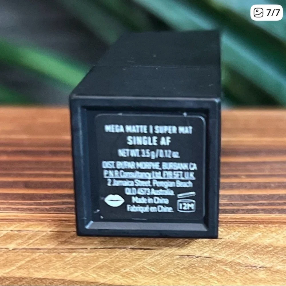 Morphe SINGLE AF  Lipstick -warm rosewood